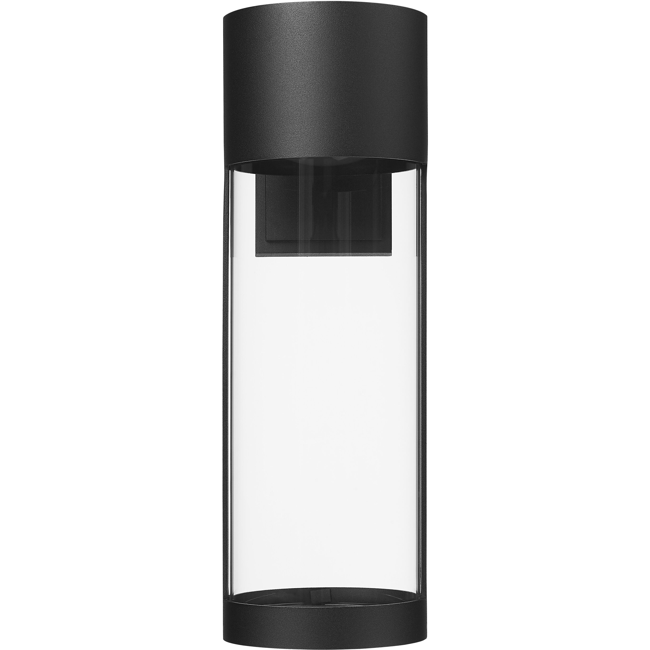 Trefor LED 18 inch Powder Coated Black Outdoor Wall Sconce